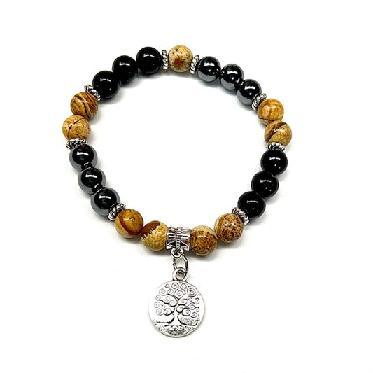 Earthbound Bracelet with Tree of Life Charm