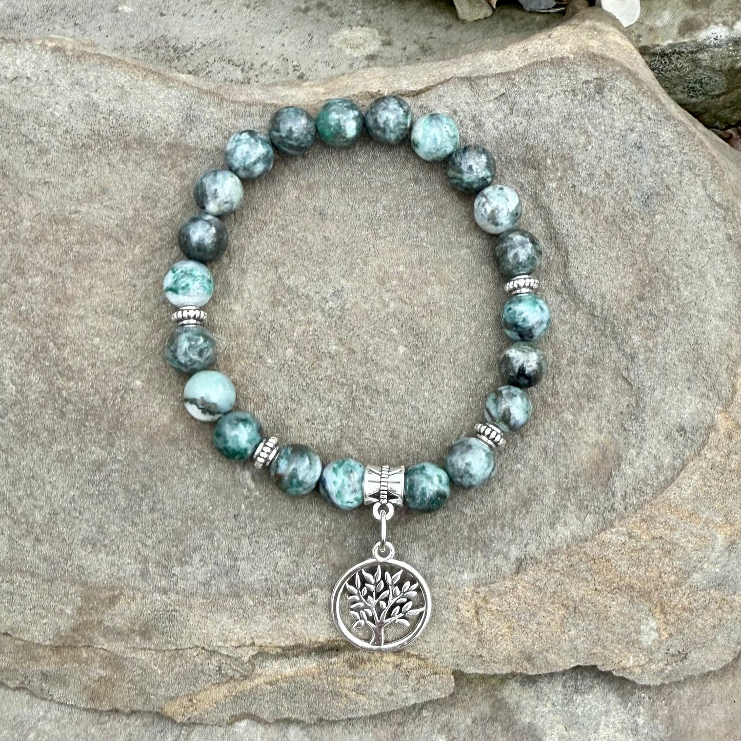 Siderite with Tree of Life Charm