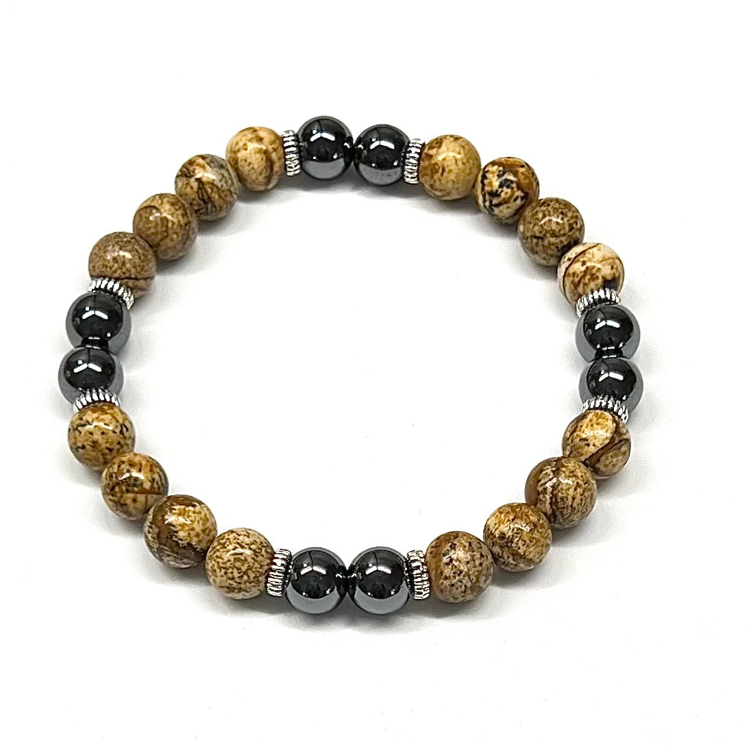 Picture Jasper & Hematite