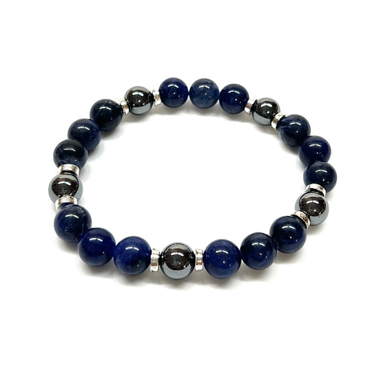 Blue Sodalite & Hematite