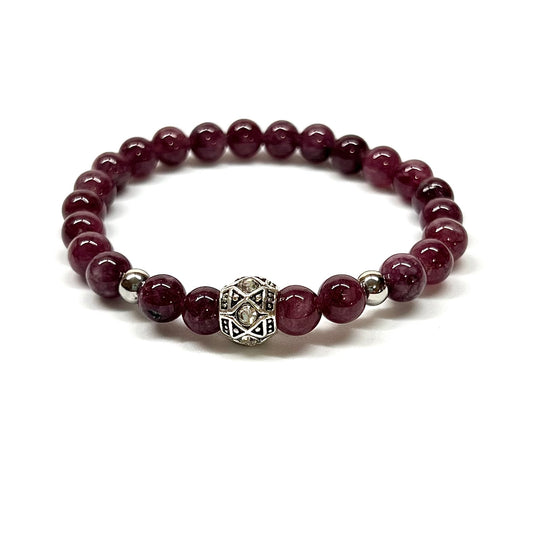 Lepidolite with Crystal Accent