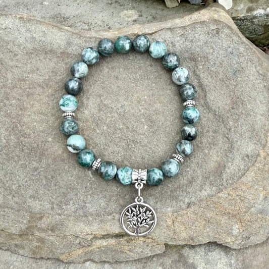 Siderite with Tree of Life Charm