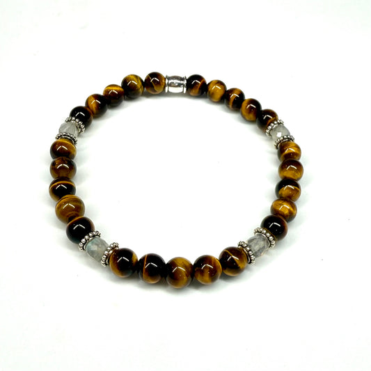 Yellow Tigers Eye & Labradorite