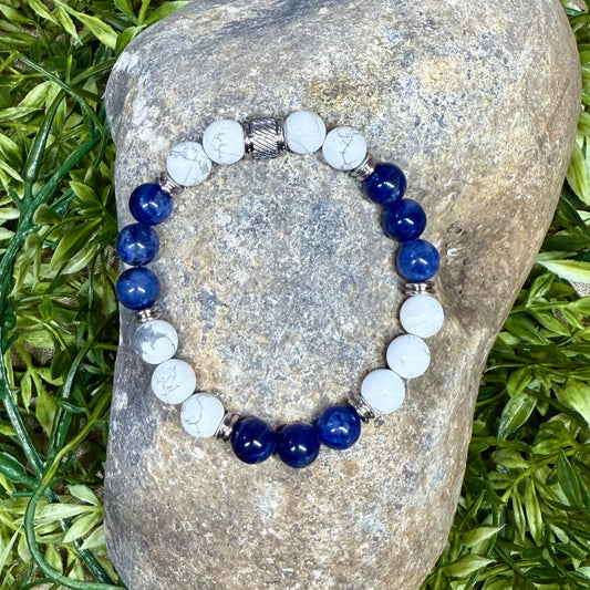 Blue Sodalite & White Howlite